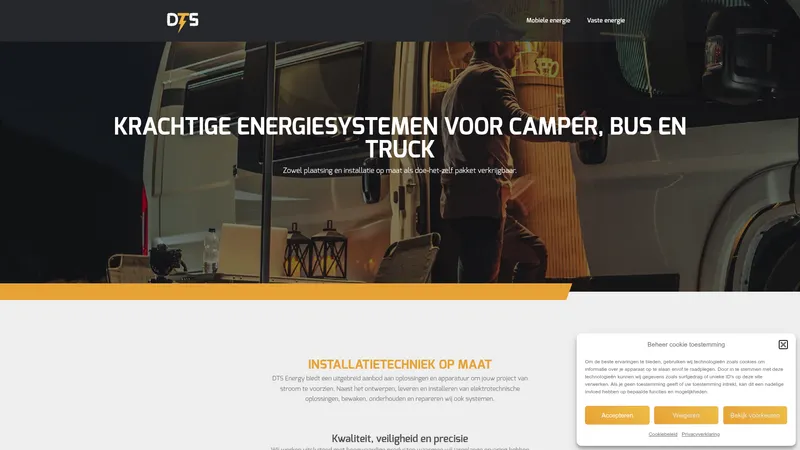 Website van Thennis Dijkstra