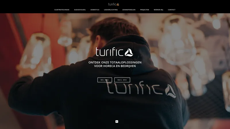 Website van Turific B.V