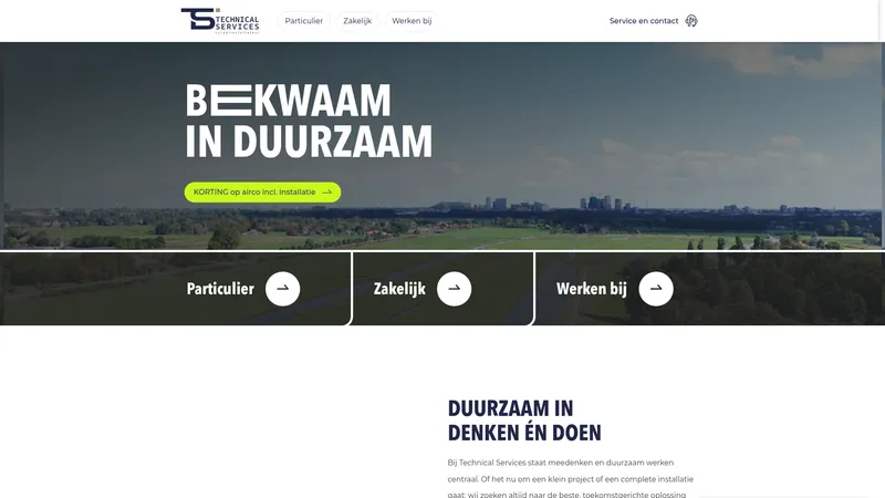 Website van Van Den Ham Beverwijk