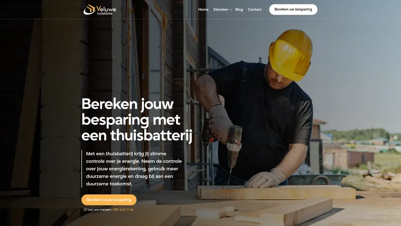 Website van Veluwe Installatie