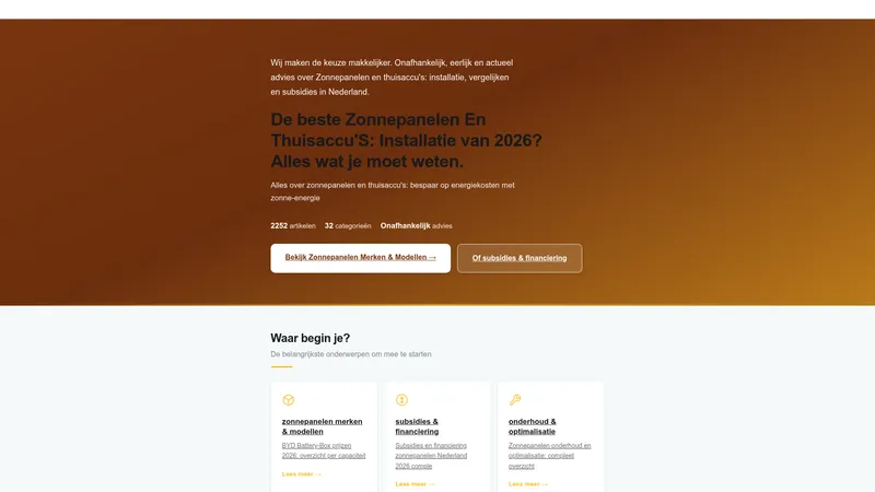 Website van VeraSolar