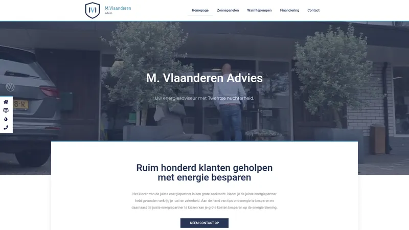 Website van Vlaanderen Advies