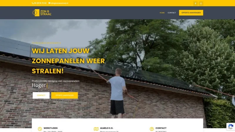Website van Zonenstraal