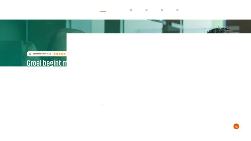 Website van Zonneklaar B.V